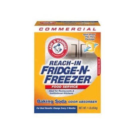 LAGASSE Arm & Hammer Fridge-N-Freezer Pack Baking Soda , Unscented, 16 oz. Box, 12 Boxes - 3320084011 CDC 3320084011CT